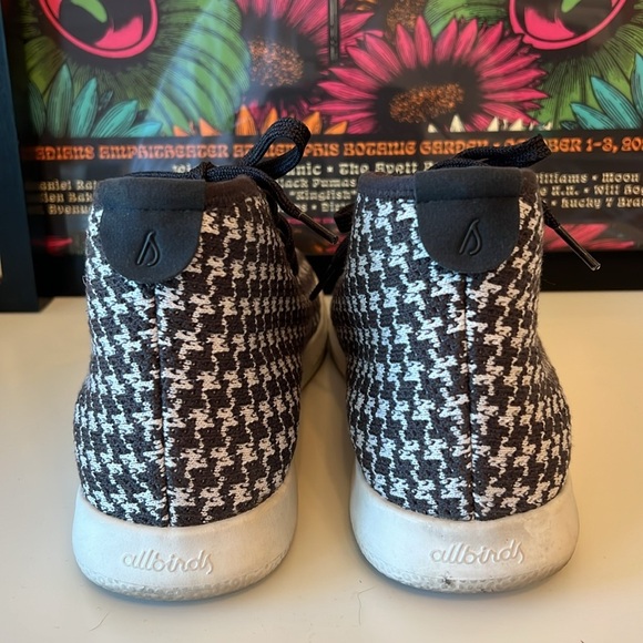 Allbirds Houndstooth Tree Toppers Shoes-Size 9 - Picture 4 of 7